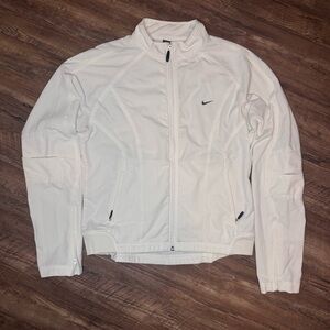 Nike Sphere Dry lightweight jacket S Women White Zip up Yoga Workout Running